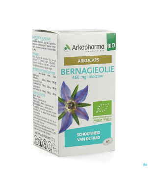 Arkogelules huile bourrache bio    caps 60