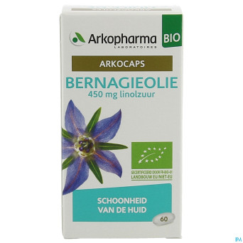 Arkogelules huile bourrache bio    caps 60