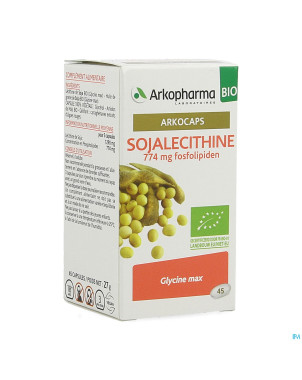 Arkogelules lecithin soja bio    caps 45