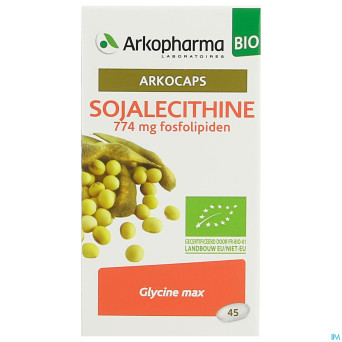 Arkogelules lecithin soja bio    caps 45