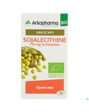Arkogelules lecithin soja bio    caps 45