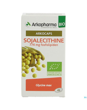 Arkogelules lecithin soja bio    caps 45
