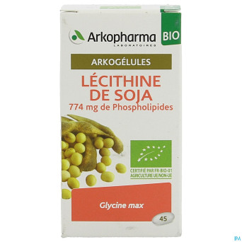 Arkogelules lecithin soja bio    caps 45