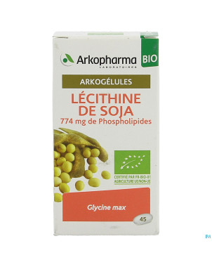 Arkogelules lecithin soja bio    caps 45