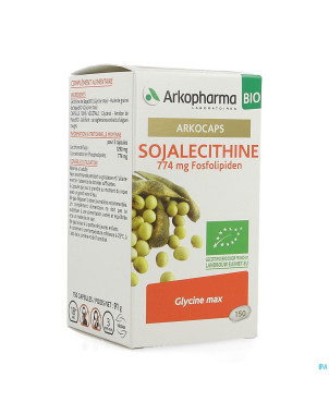 Arkogelules lecithin soja bio    caps 150