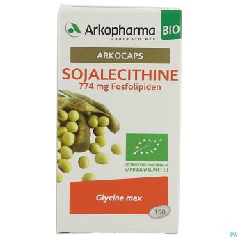 Arkogelules lecithin soja bio    caps 150