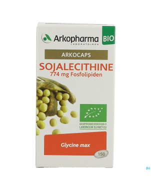 Arkogelules lecithin soja bio    caps 150