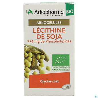 Arkogelules lecithin soja bio    caps 150