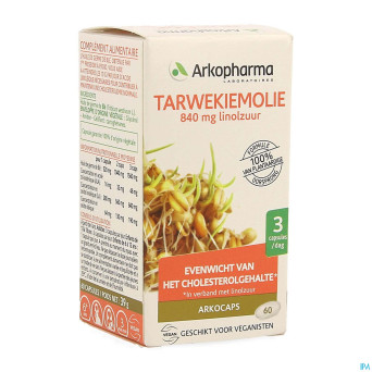 Arkogelules huile germes ble bio    caps 60