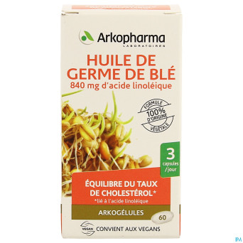 Arkogelules huile germes ble bio    caps 60