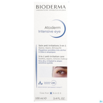 Bioderma atoderm intensive eye creme    tube 100ml