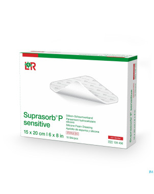 Suprasorb p sensitive non border 15x20cm 10 139456