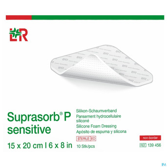 Suprasorb p sensitive non border 15x20cm 10 139456