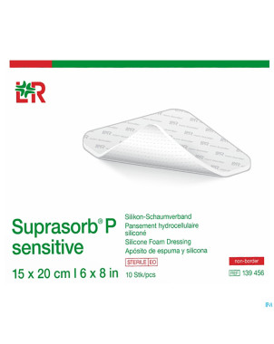 Suprasorb p sensitive non border 15x20cm 10 139456