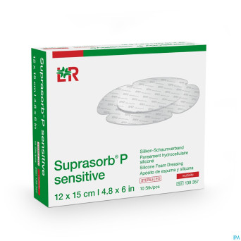 Suprasorb p sensitive multisite 12x15cm 10 139357