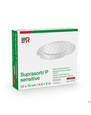 Suprasorb p sensitive multisite 12x15cm 10 139357