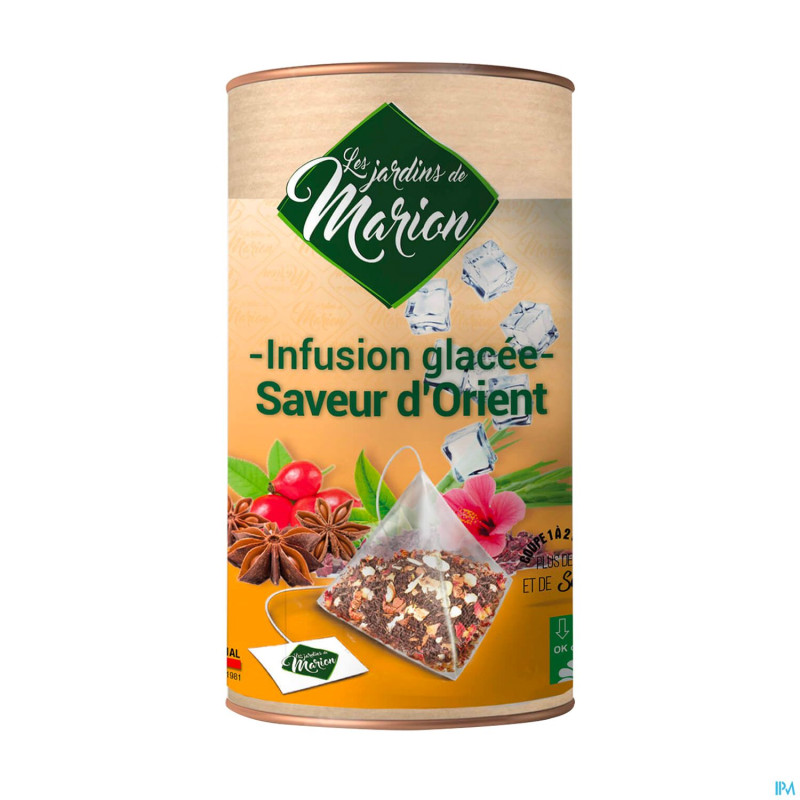 Infusion glacee saveur orient pyramides 12