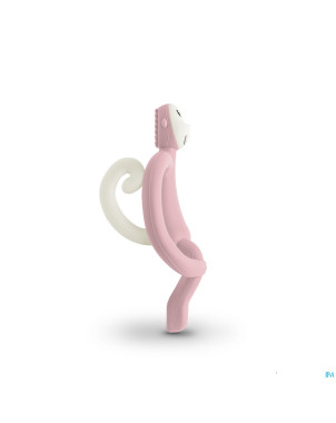 Matchstick monkey anneau dentition vieux rose