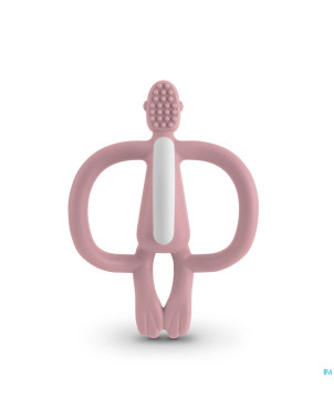 Matchstick monkey anneau dentition vieux rose