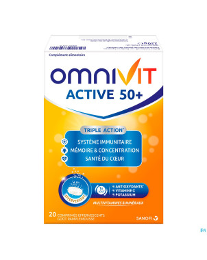 Omnivit active 50+   comp effer. 20