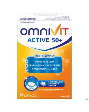 Omnivit active 50+   comp effer. 20