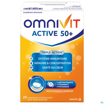 Omnivit active 50+   comp effer. 20