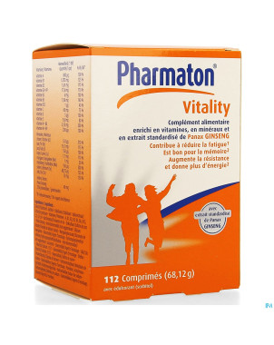 Pharmaton vitality    comp 112