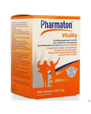 Pharmaton vitality    comp 112