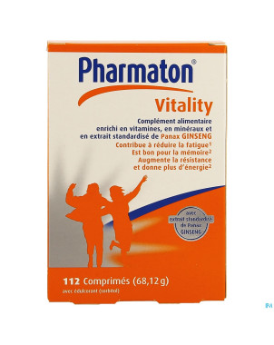 Pharmaton vitality    comp 112