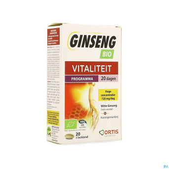 Ortis ginseng bio    comp 20
