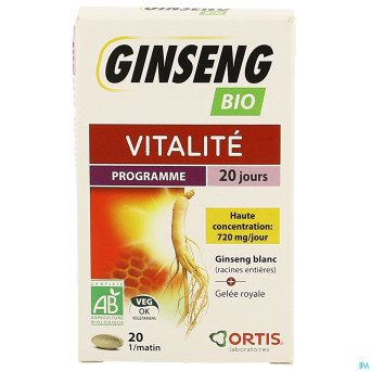 Ortis ginseng bio    comp 20