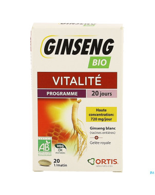 Ortis ginseng bio    comp 20