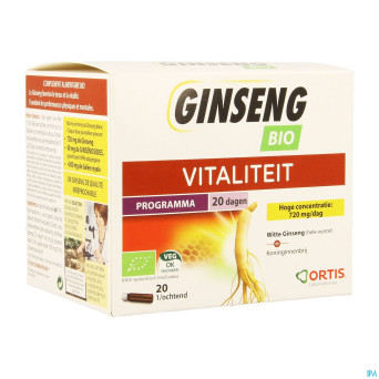 Ortis ginseng bio    20x15ml