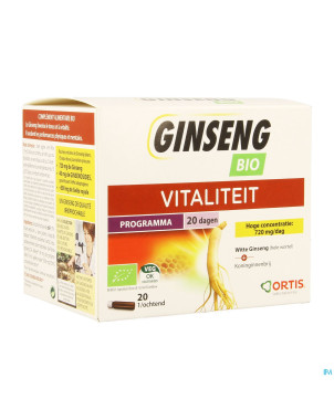 Ortis ginseng bio    20x15ml