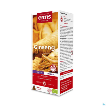 Ortis ginseng bio    fl 500ml