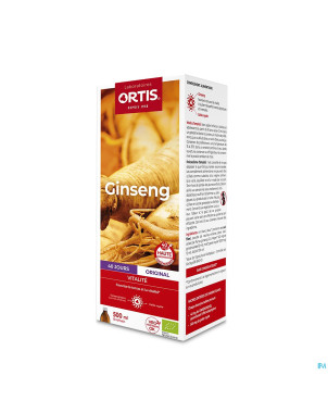 Ortis ginseng bio    fl 500ml