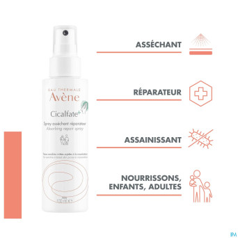 Avene cicalfate+ absorbing soothing    spray 100ml