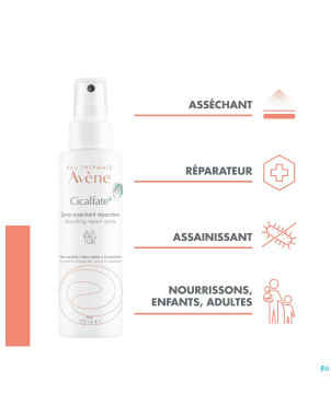 Avene cicalfate+ absorbing soothing    spray 100ml