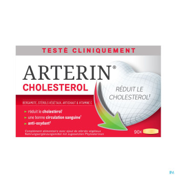 Arterin cholesterol    comp  90