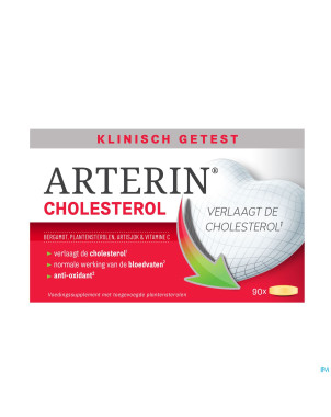 Arterin cholesterol    comp  90