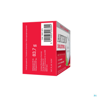 Arterin cholesterol    comp  90