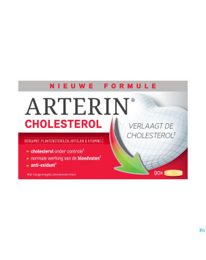 Arterin cholesterol    comp  90