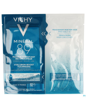 Vichy mineral 89 masque fortifiant recuper.   29ml