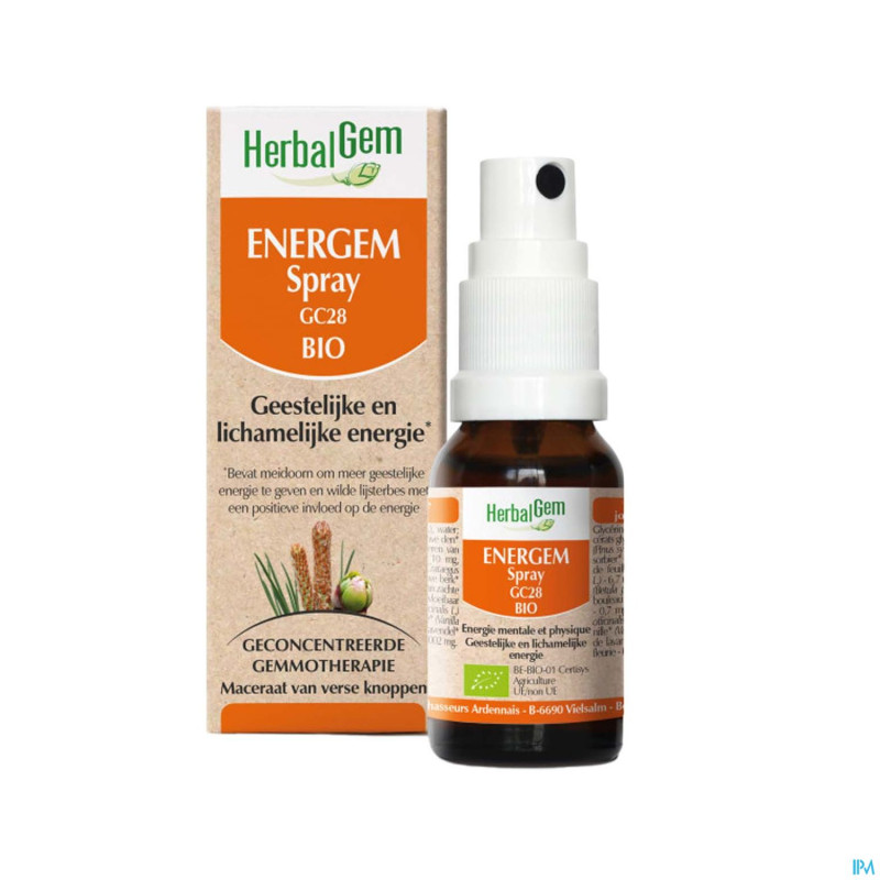 Herbalgem energem spray gc28 bio compl. energ.10ml