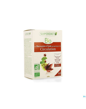 Superdiet complexe maron. inde circ. bio  comp 60
