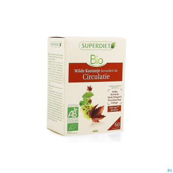 Superdiet complexe maron. inde circ. bio  comp 60