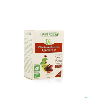 Superdiet complexe maron. inde circ. bio  comp 60