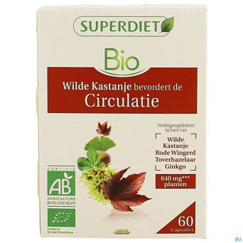 Superdiet complexe maron. inde circ. bio  comp 60