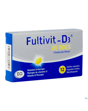 Fultivit-d3 20000iu caps molle 12