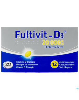 Fultivit-d3 20000iu caps molle 12